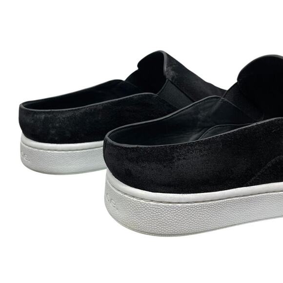 Vince Verrell Slide Sneakers Black Suede Women’s 7.5 Slip-On Casual Staple - Picture 7 of 14